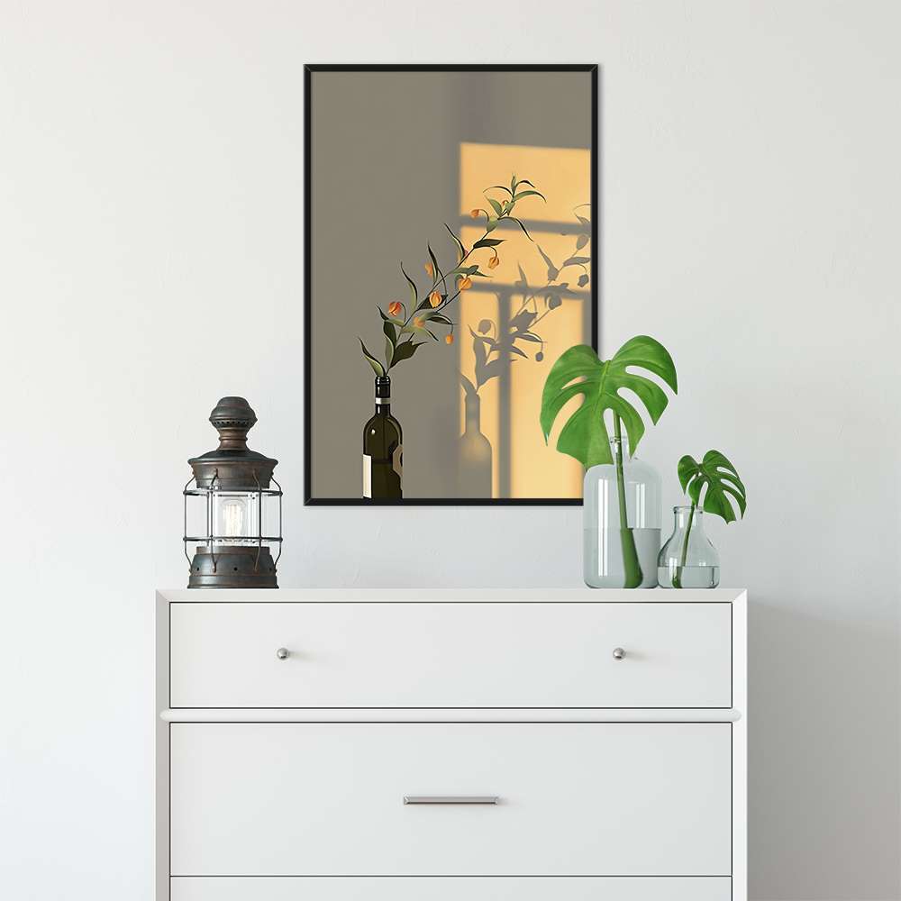 Morandi Mid Century Modern Flower Prints
