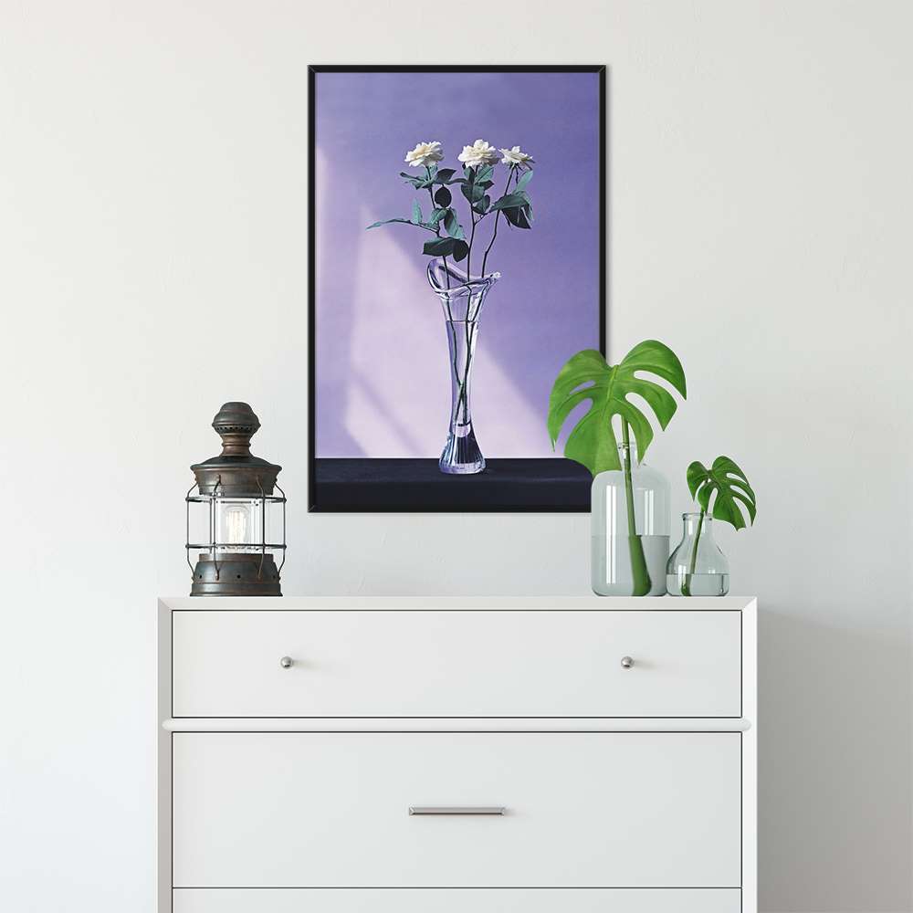Morandi White Roses Prints