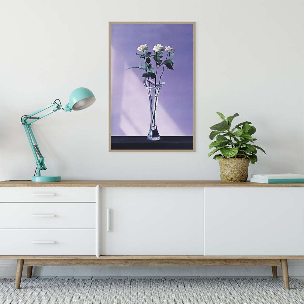 Morandi White Roses Prints