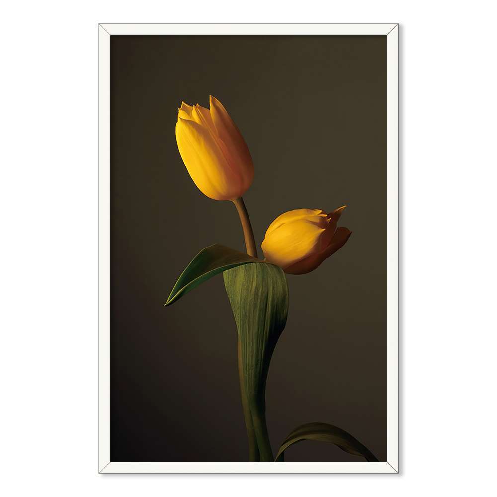 Morandi Yellow Tulip Prints