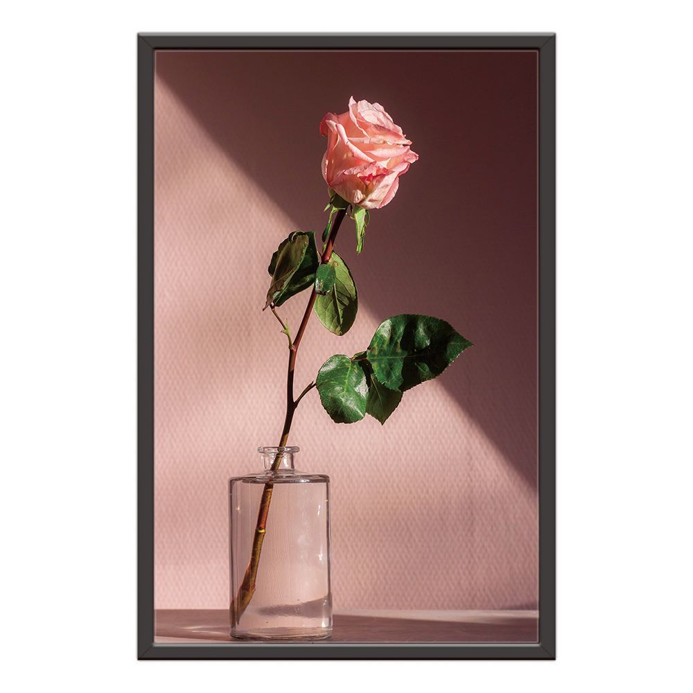 Morandi Pink Flower  Prints