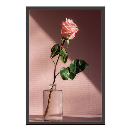 Morandi Pink Flower  Prints
