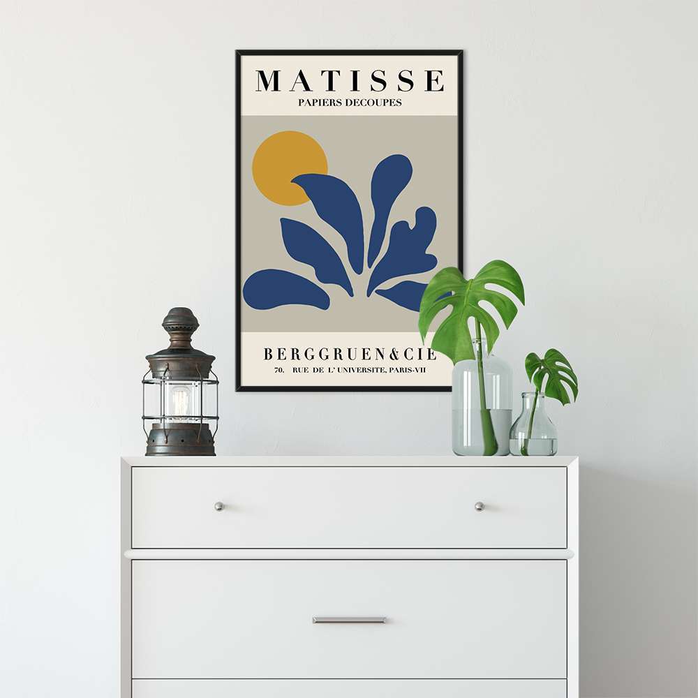 Klein Blue Art Matisse Art Prints