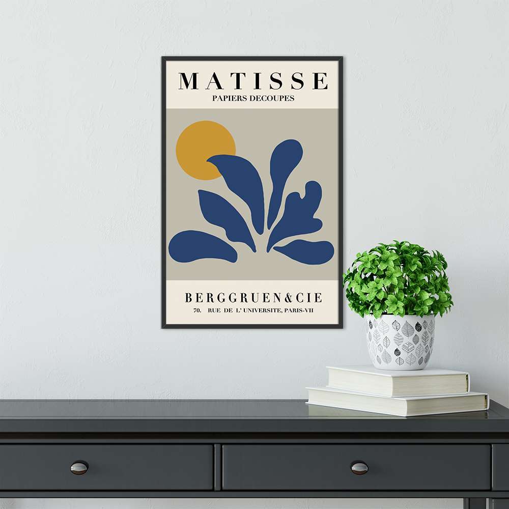 Klein Blue Art Matisse Art Prints