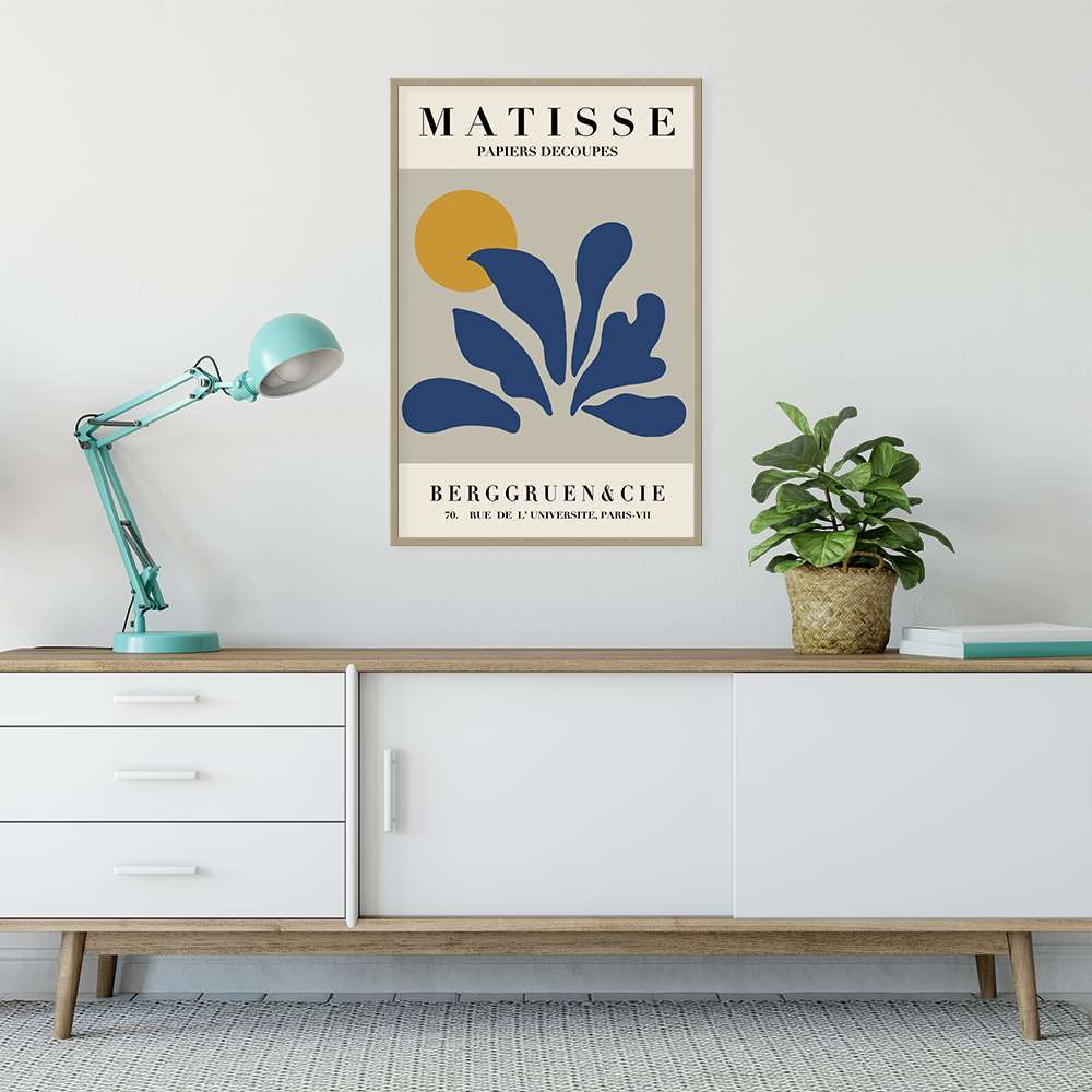 Klein Blue Art Matisse Art Prints
