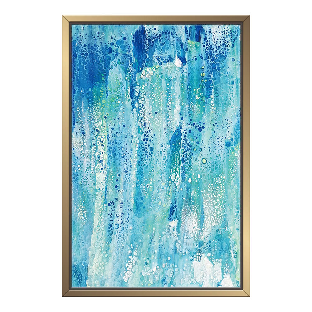 Aquatic Hues Acrylic Painting