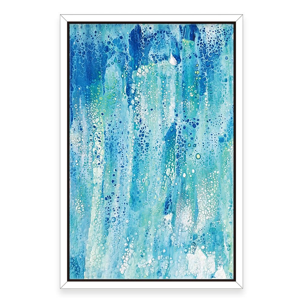 Aquatic Hues Acrylic Painting