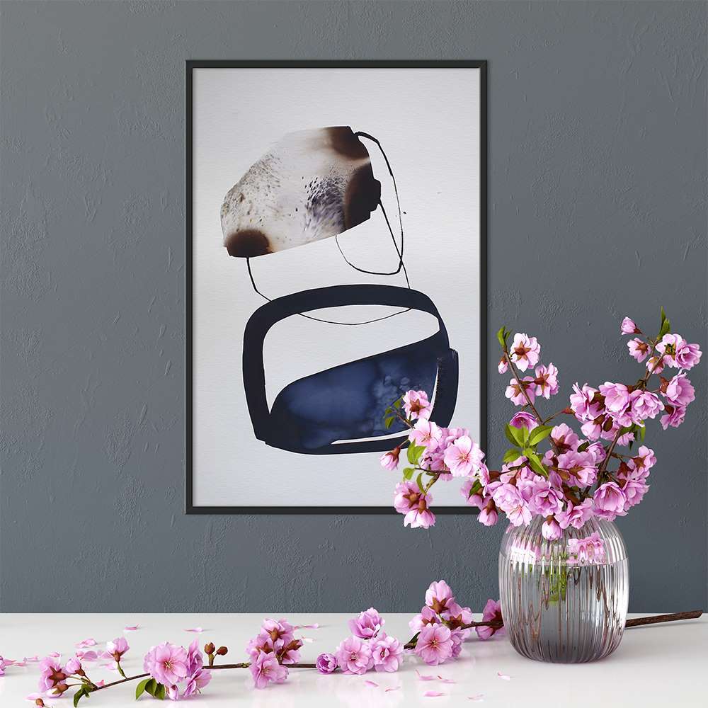 Scrawl Paint Abstract New Chinese Prints