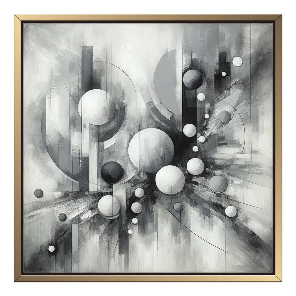 Black and White Balls of Silhouettes