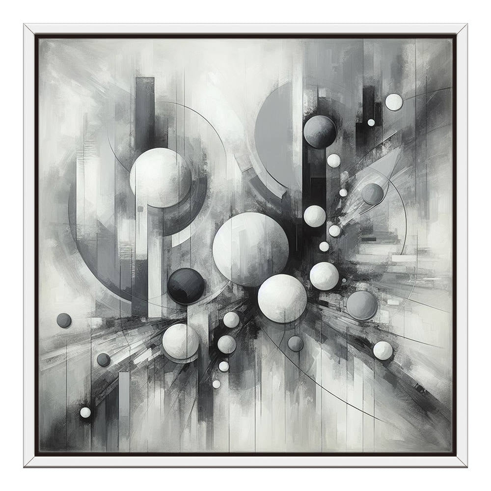 Black and White Balls of Silhouettes