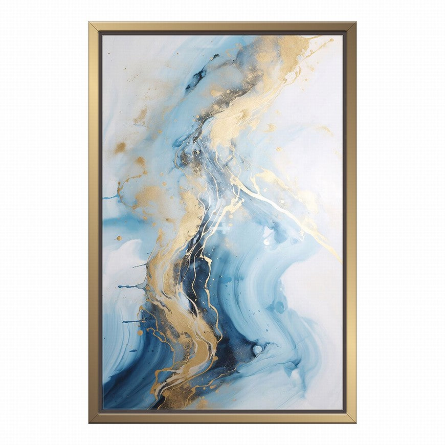 Blue Marble Wall Decor