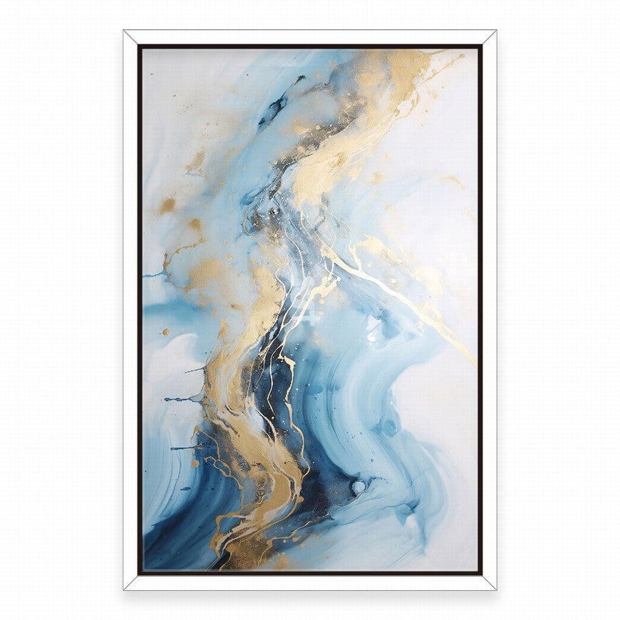 Blue Marble Wall Decor