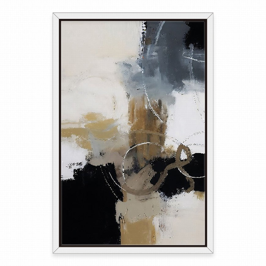 Shadows of Earth Tones Abstract Painting