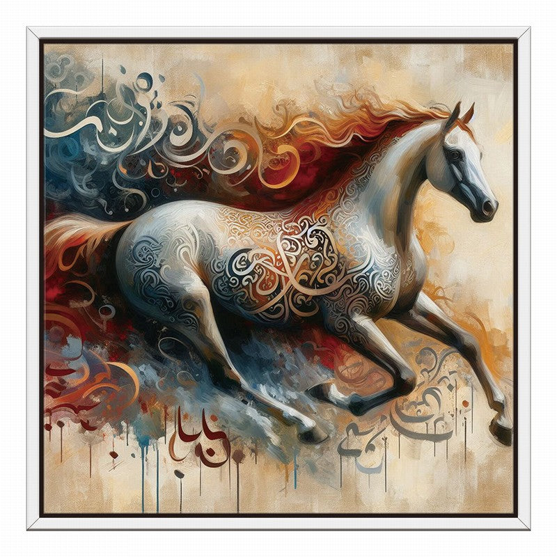 Majestic Horse Oil Painting for Home Decor