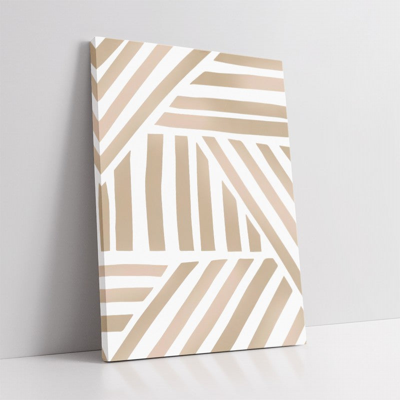 Bright Lines: Minimalist Art in Fresh Tones