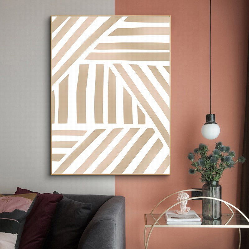 Bright Lines: Minimalist Art in Fresh Tones