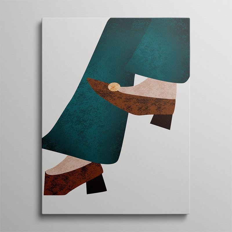 Elegant Lines: Simple Art with Fresh Hues