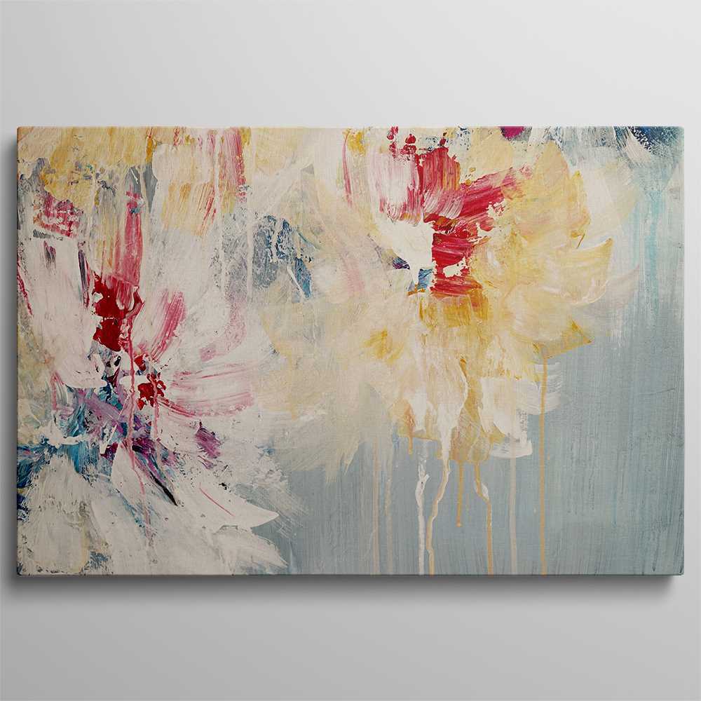 Elegant Floral Oil Painting for Home Decor