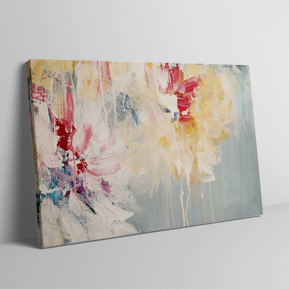 Elegant Floral Oil Painting for Home Decor