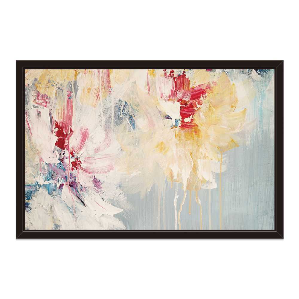 Elegant Floral Oil Painting for Home Decor