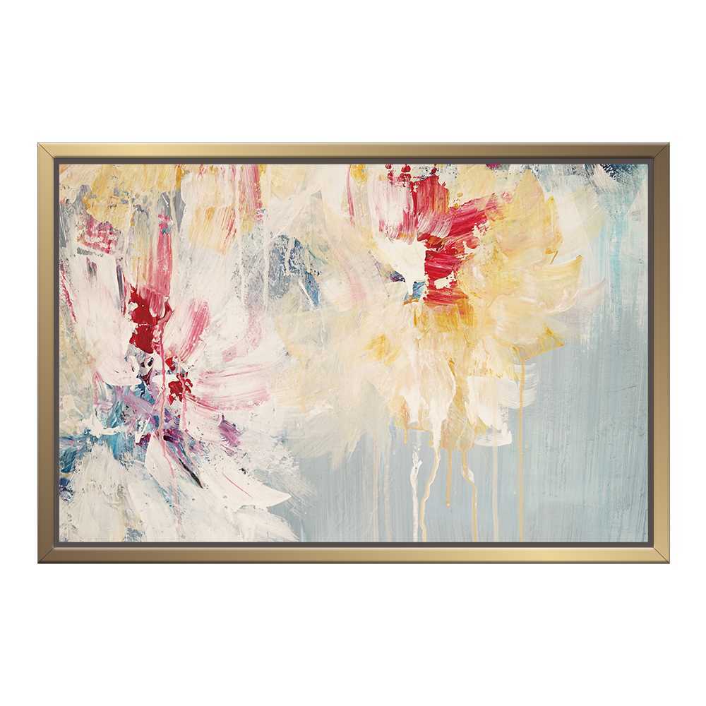 Elegant Floral Oil Painting for Home Decor