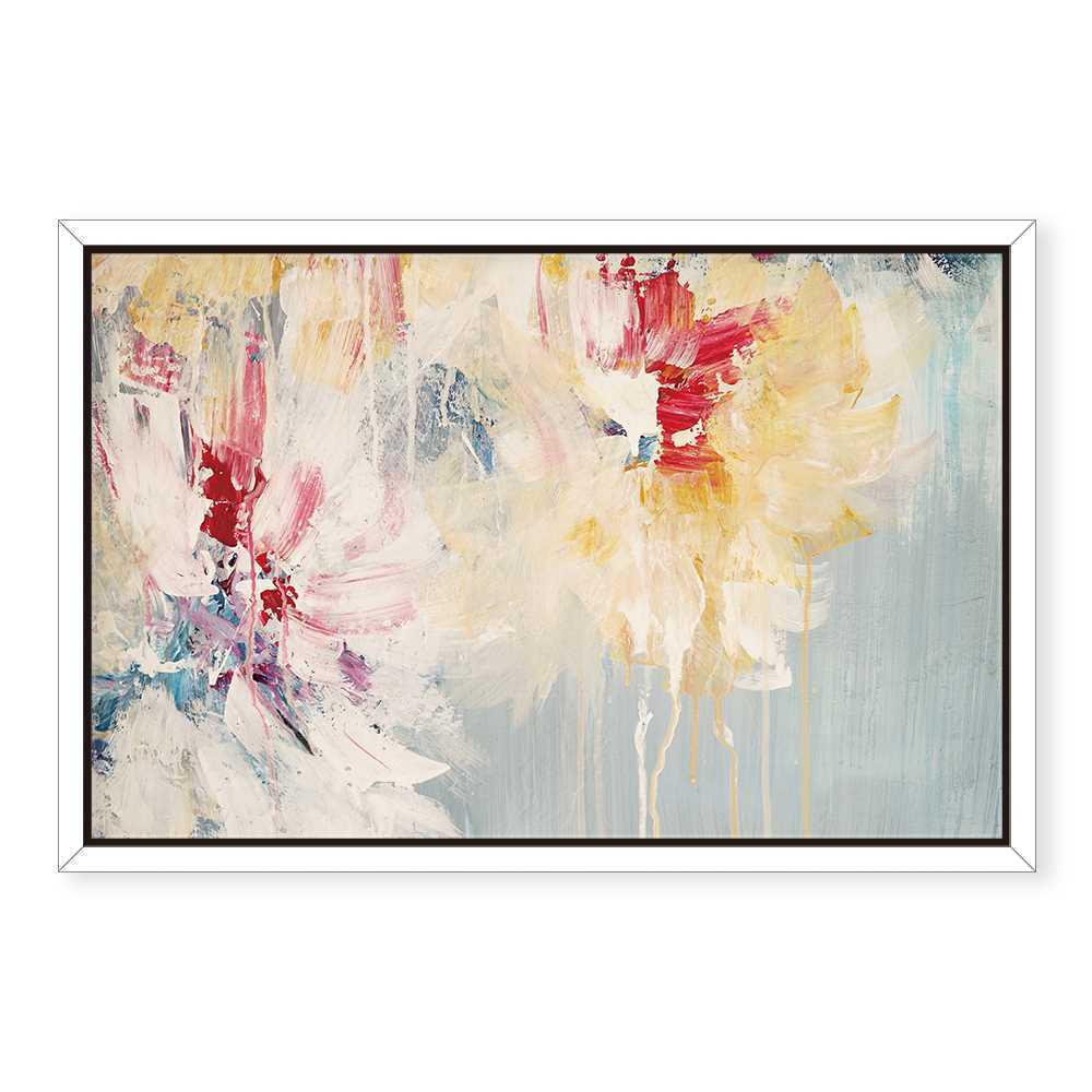 Elegant Floral Oil Painting for Home Decor