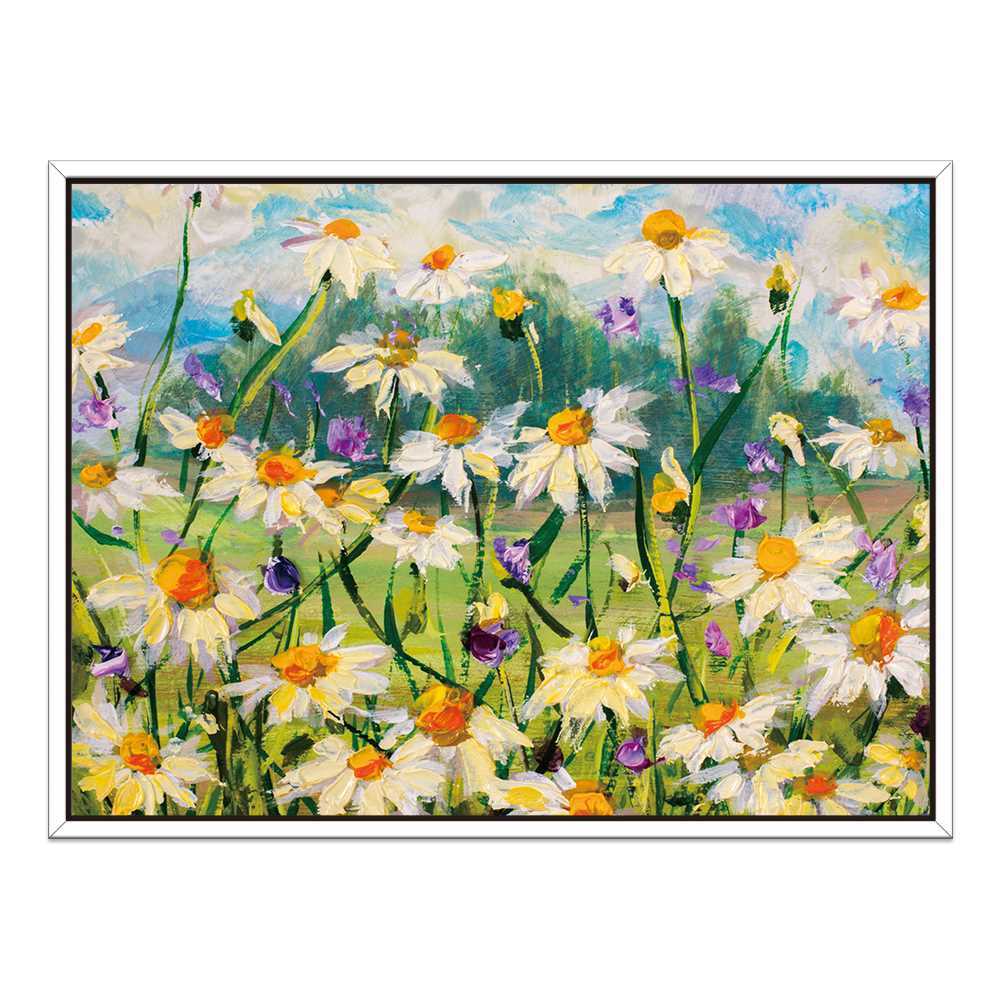 Classic Floral Oil Painting on High-Quality Canvas