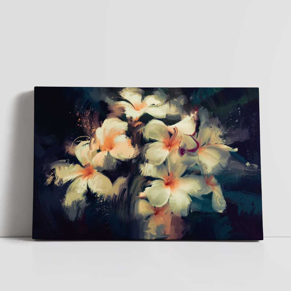 Radiant Flower Oil Painting for Home Decoration