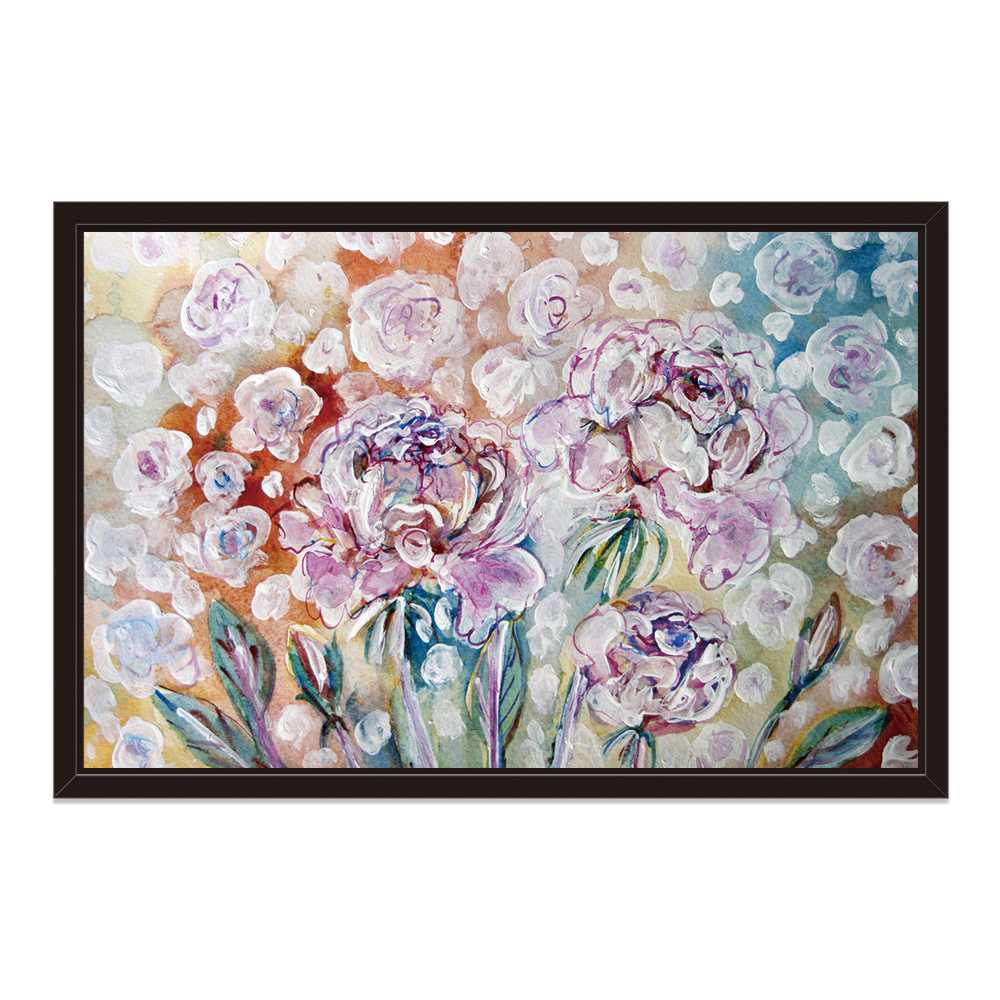 Artistic Floral Oil Painting for Modern Homes