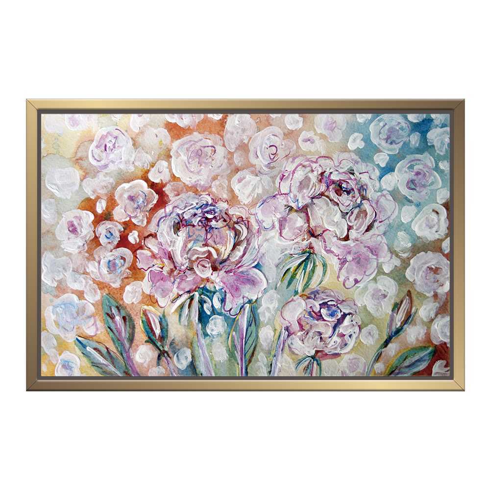 Artistic Floral Oil Painting for Modern Homes