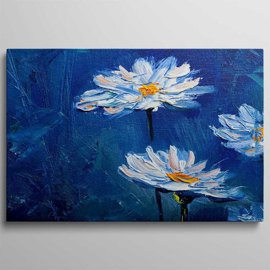 Chic Flower Oil Painting for Stylish Living Rooms