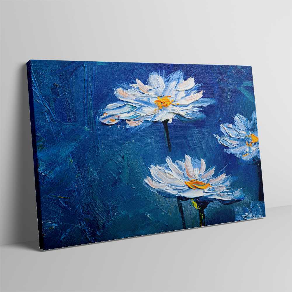 Chic Flower Oil Painting for Stylish Living Rooms