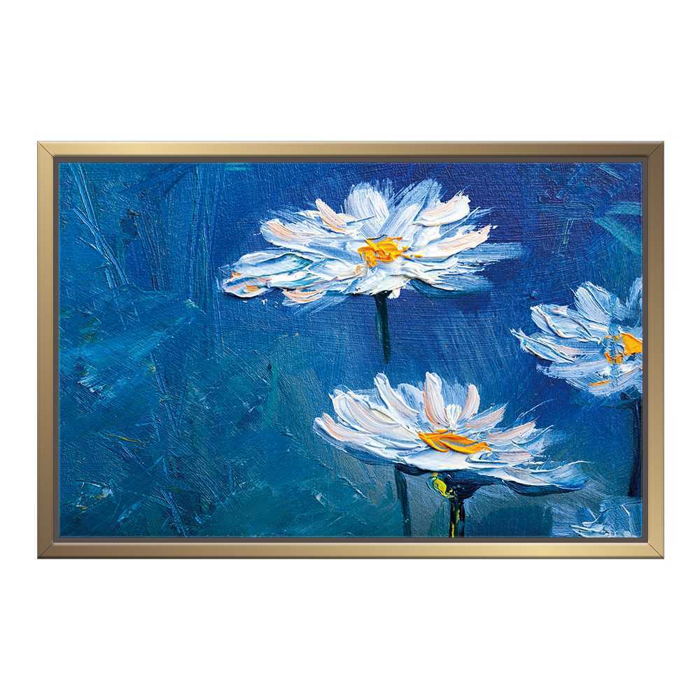 Chic Flower Oil Painting for Stylish Living Rooms