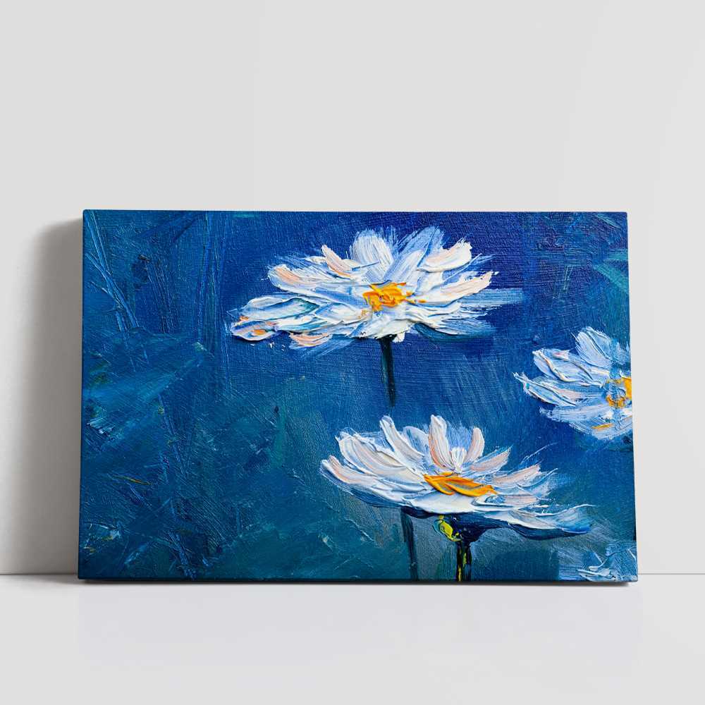 Chic Flower Oil Painting for Stylish Living Rooms