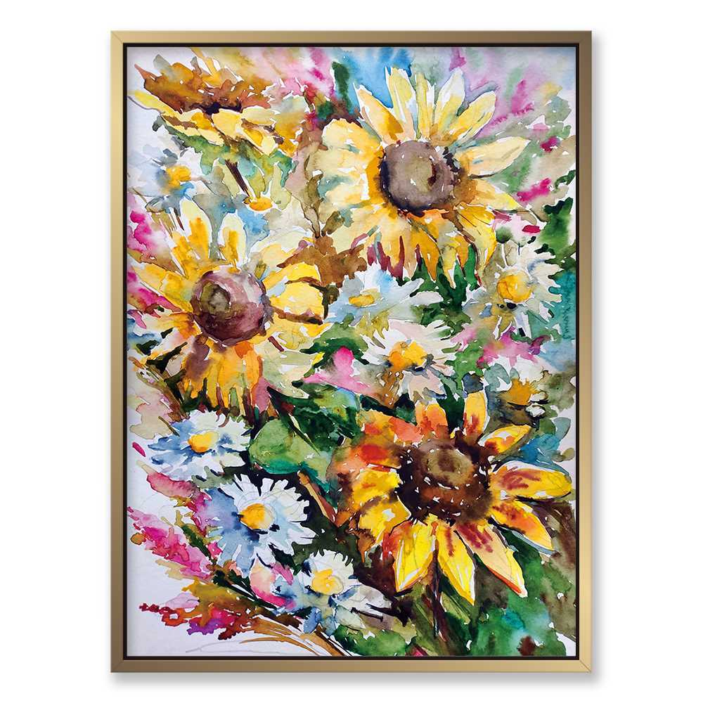 Handmade Flower Oil Painting for Exclusive Decor