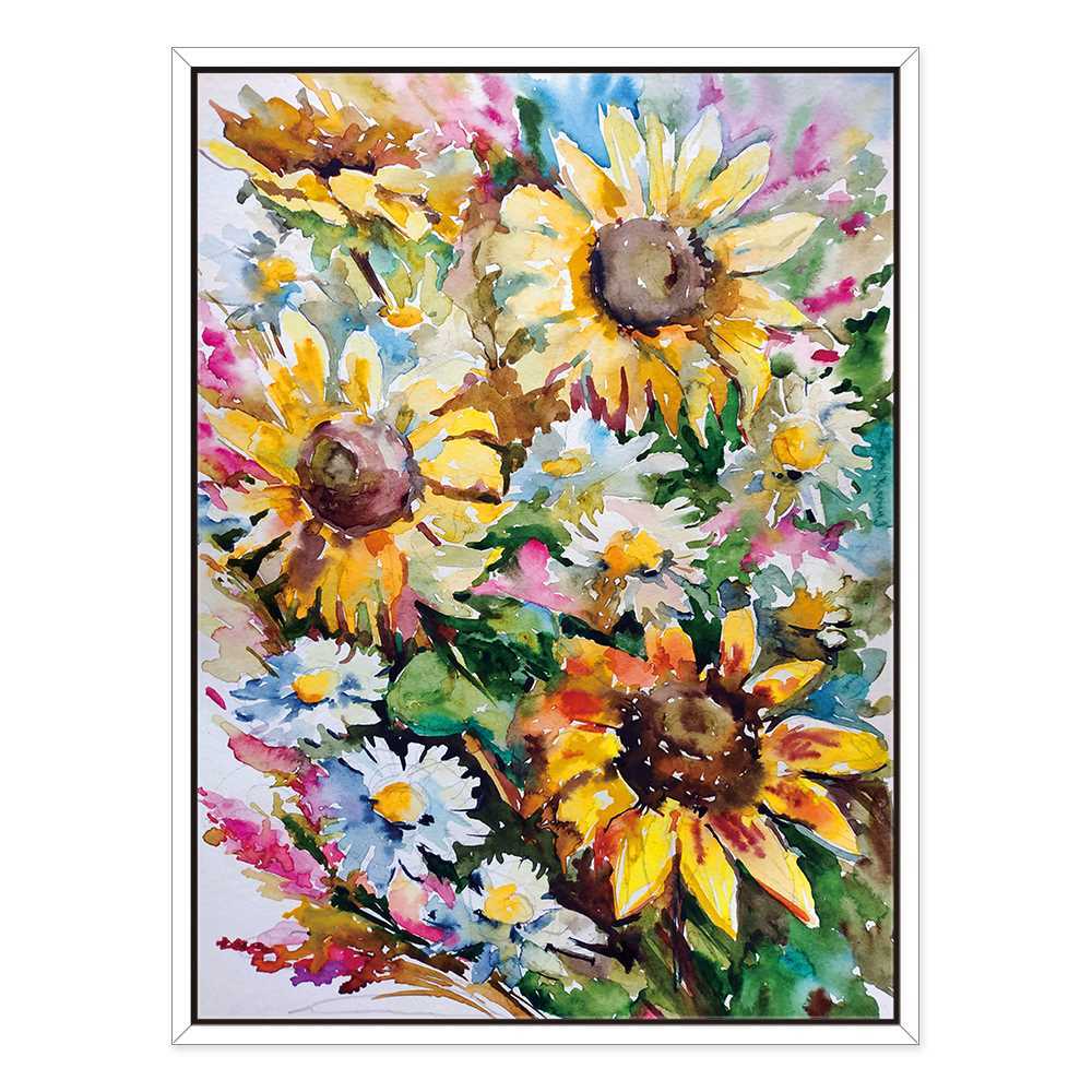 Handmade Flower Oil Painting for Exclusive Decor