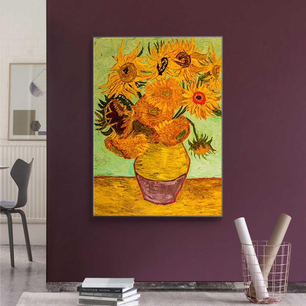 Luxury Flower Oil Painting with a Contemporary Touch