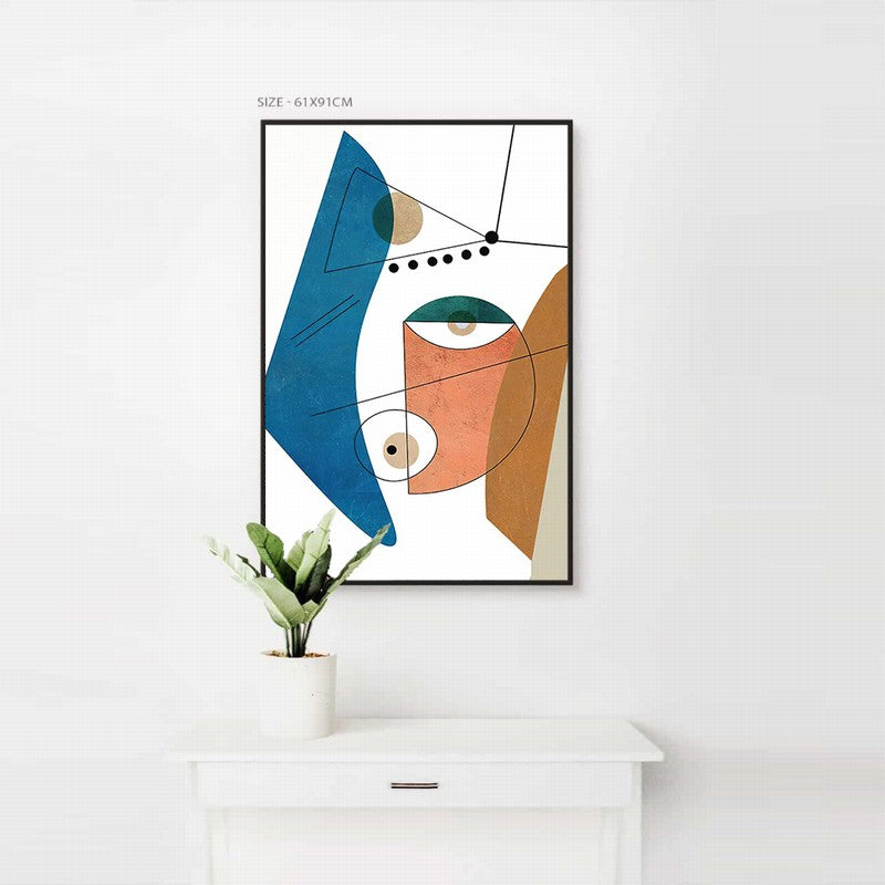 Modern Simplicity: Fresh Hues with Minimalist Art