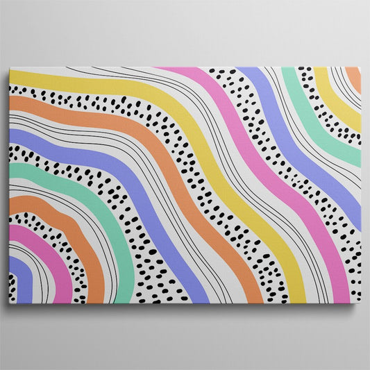 Refined Expressions: Abstract Canvas Art