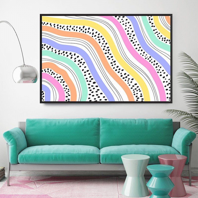 Refined Expressions: Abstract Canvas Art