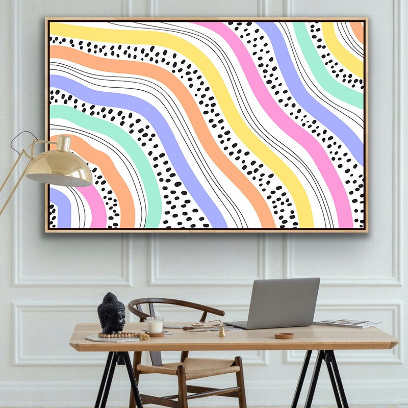 Refined Expressions: Abstract Canvas Art