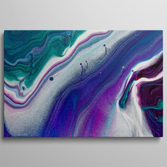 Creative Simplicity: Abstract Oil Canvas