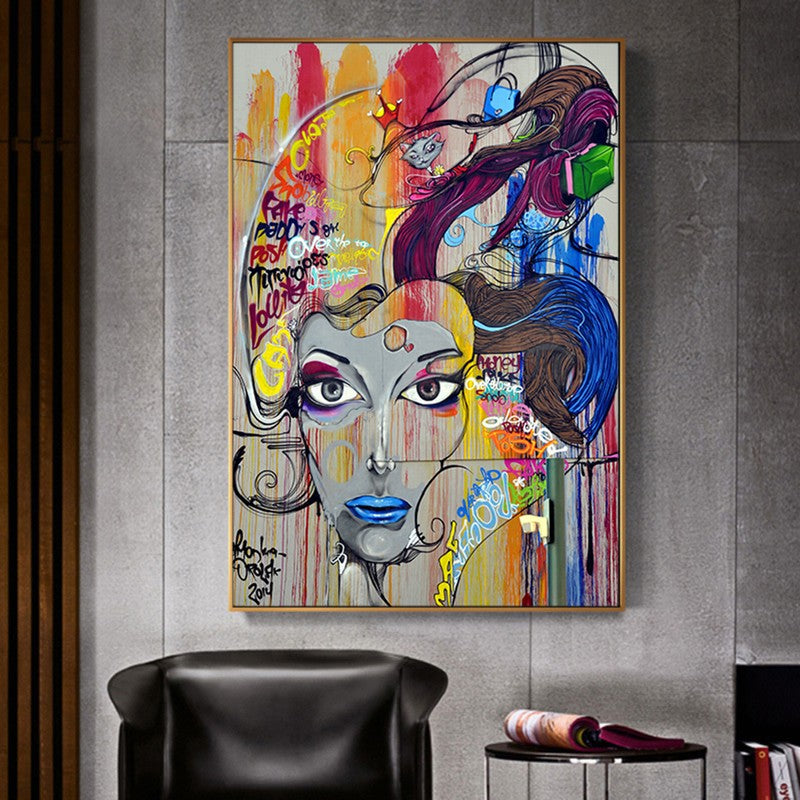 Timeless Designs: Abstract Oil Canvas