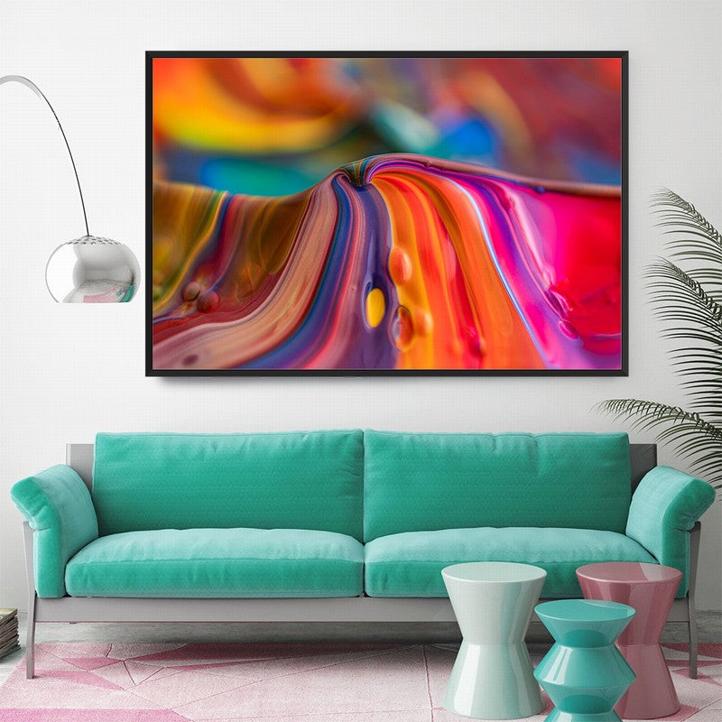 Modern Layers: Abstract Home Canvas