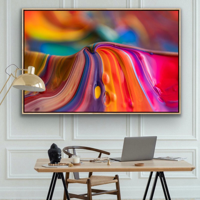 Modern Layers: Abstract Home Canvas