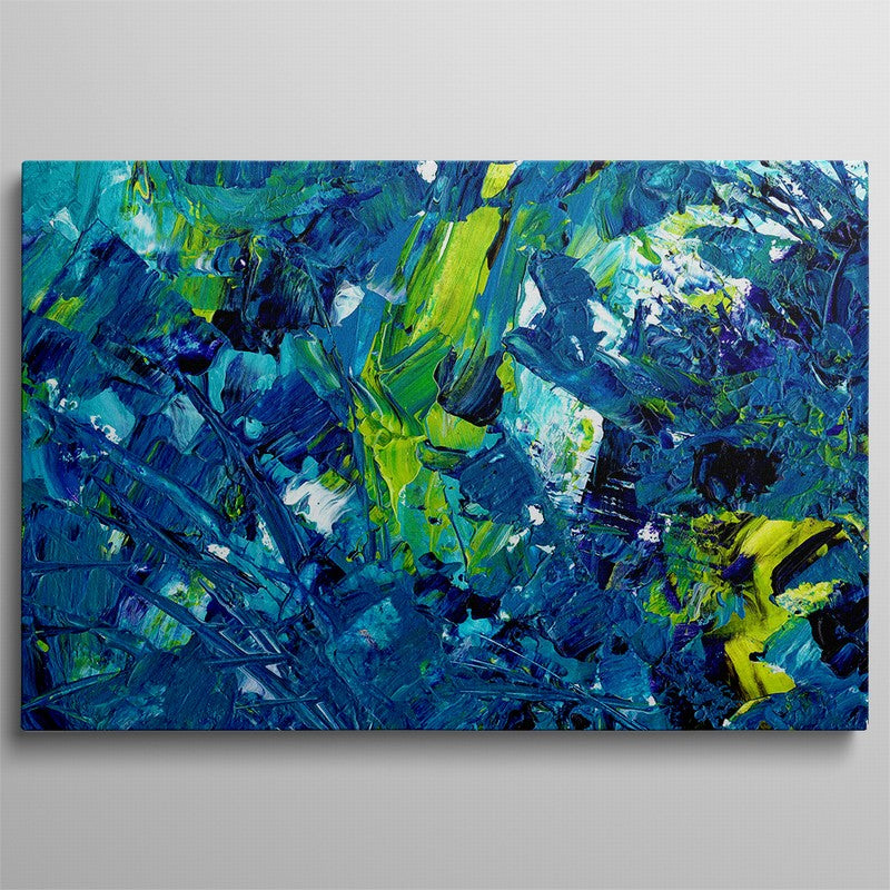 Artistic Simplicity: Abstract Oil Painting