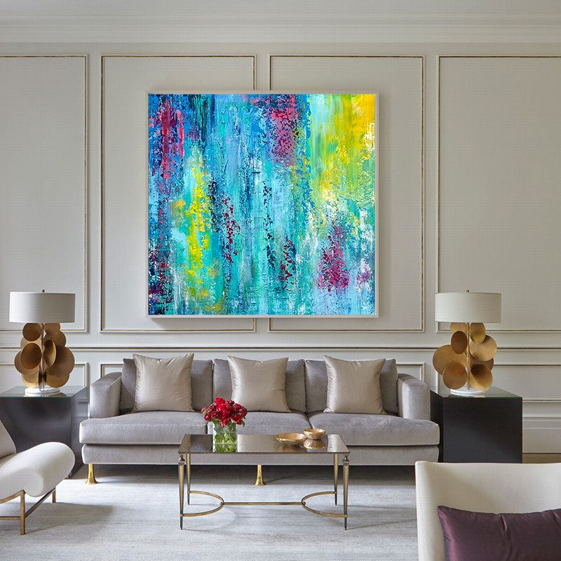 Elegant Layers: Abstract Home Decor