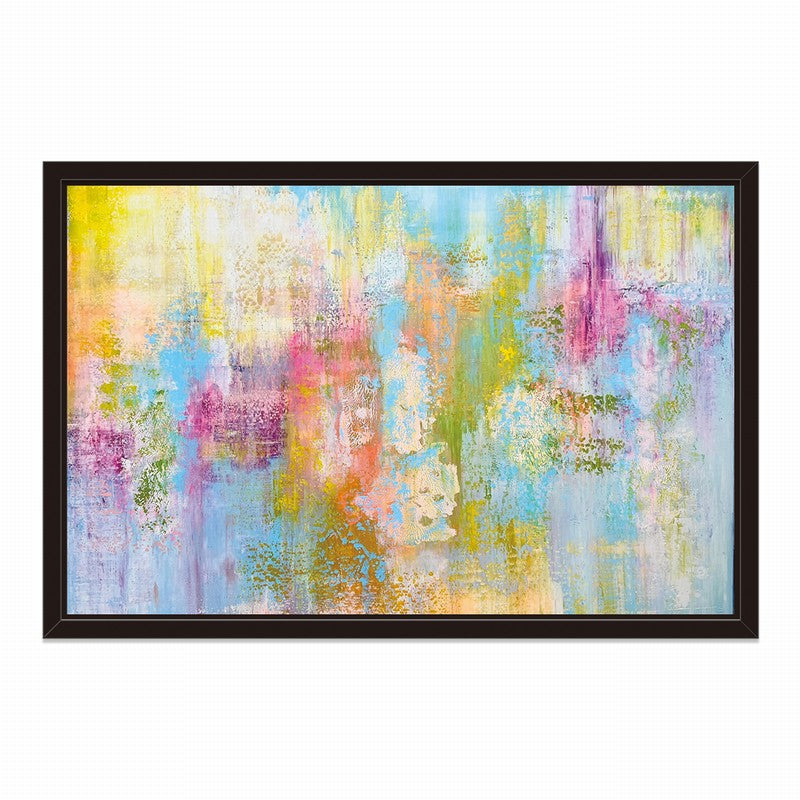 Artful Simplicity: Abstract Oil Canvas