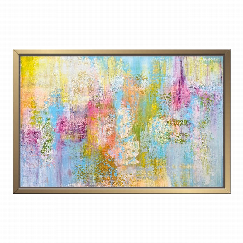 Artful Simplicity: Abstract Oil Canvas