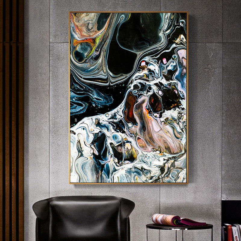 Timeless Abstraction: Home Decor Canvas